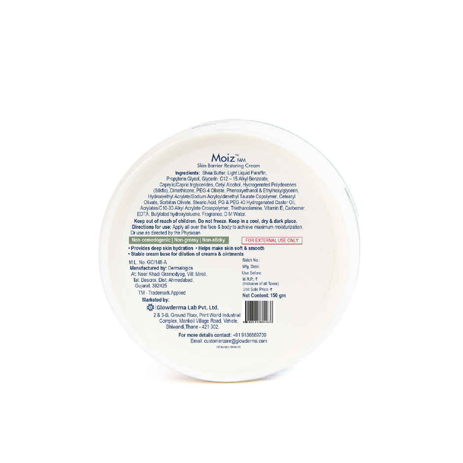 Moiz MM Skin Barrier Restoring Cream