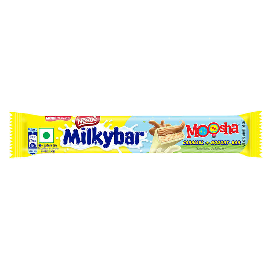 Nestle Milkybar Moosha Made With Milk Yummy & Creamy Chocolate Treat