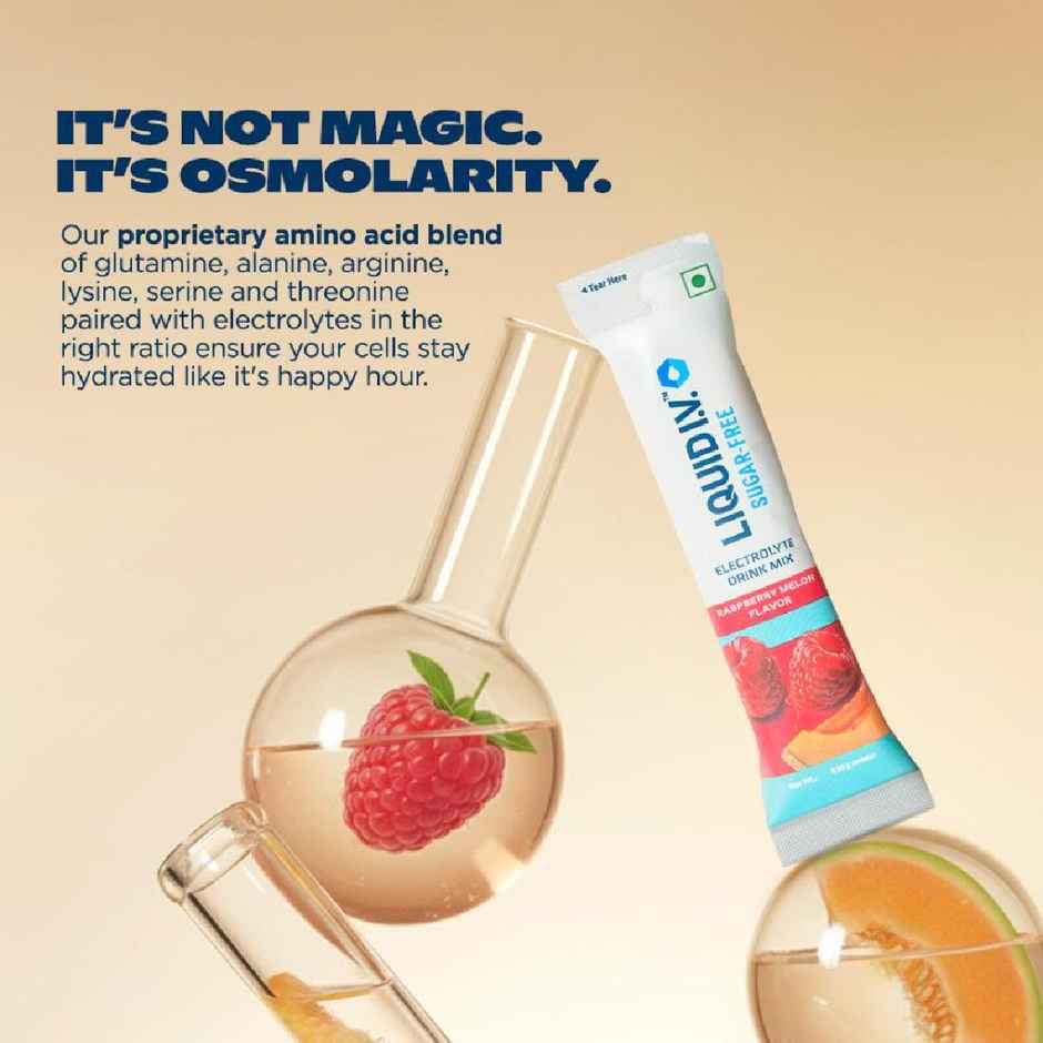 Liquid I.V. Sugar Free - Raspberry Melon