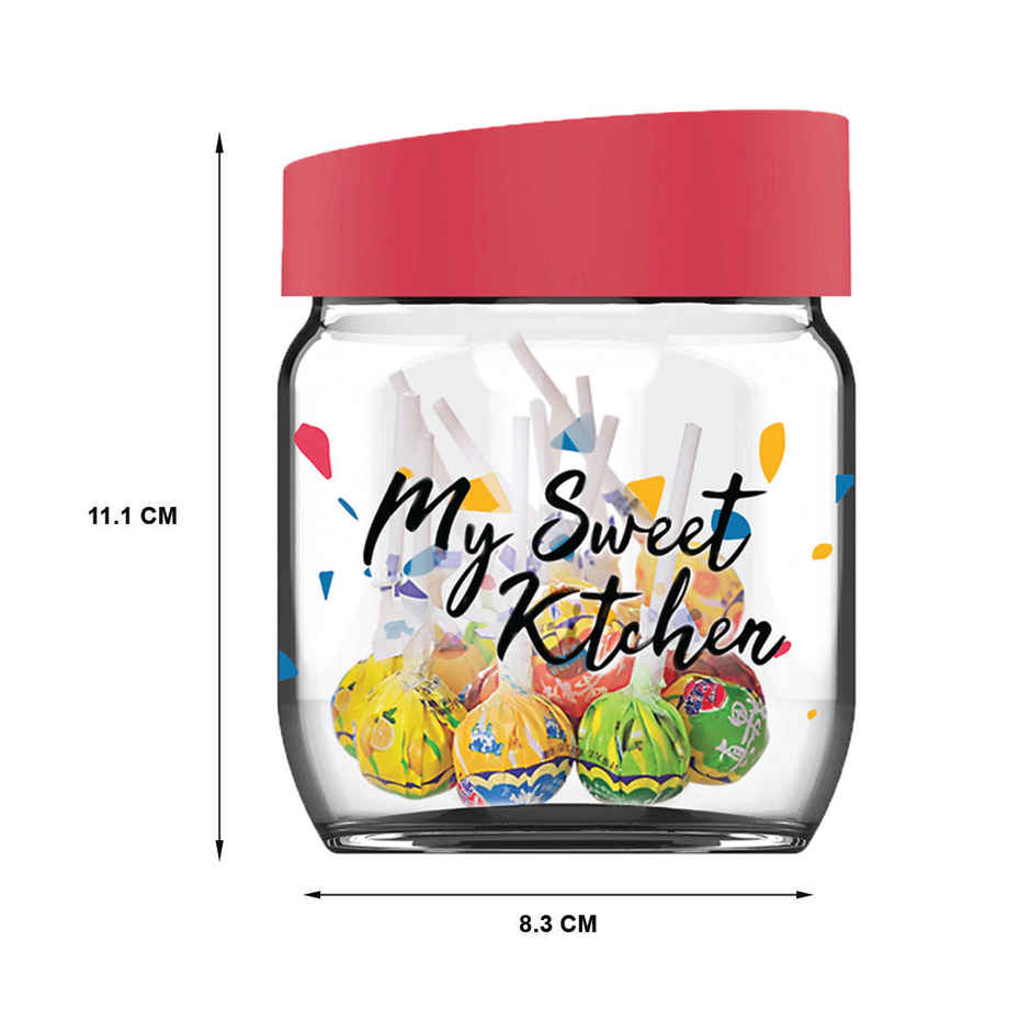 BAY6 Imported Glass Jar Set - 425 ml - (2pc)