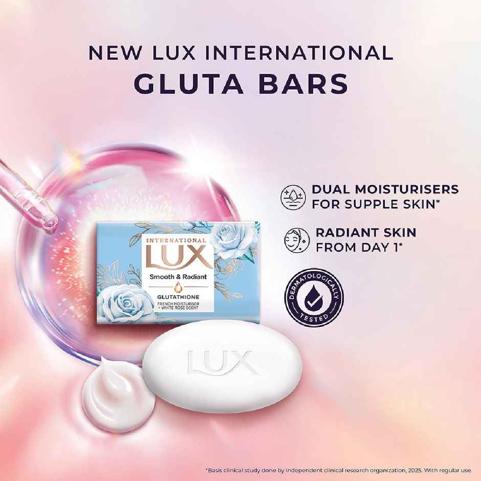 Lux International Creamy White Soap Bar Combo 