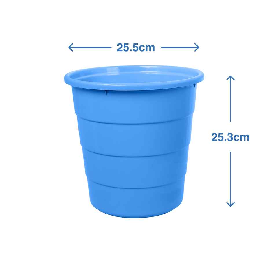 BAY6 Waste Paper Bin 8.5 L - Blue