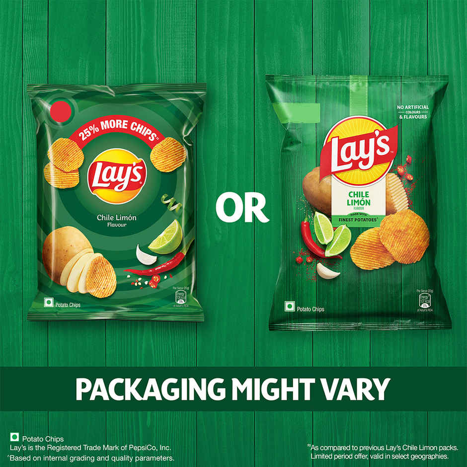 Lay's Chile Lemon Flavour | Crunchy Potato Chips