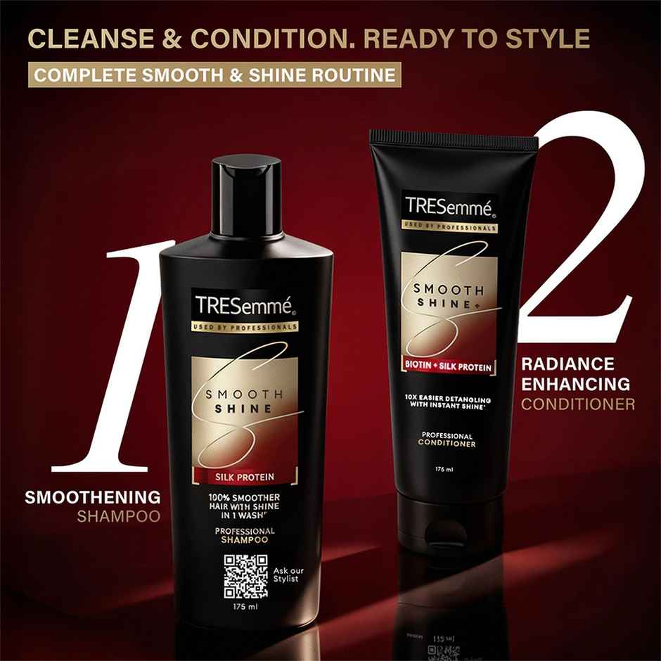 TRESemme Smooth & Shine Conditioner for Instant Shine, Revives Dull, Frizzy Hair