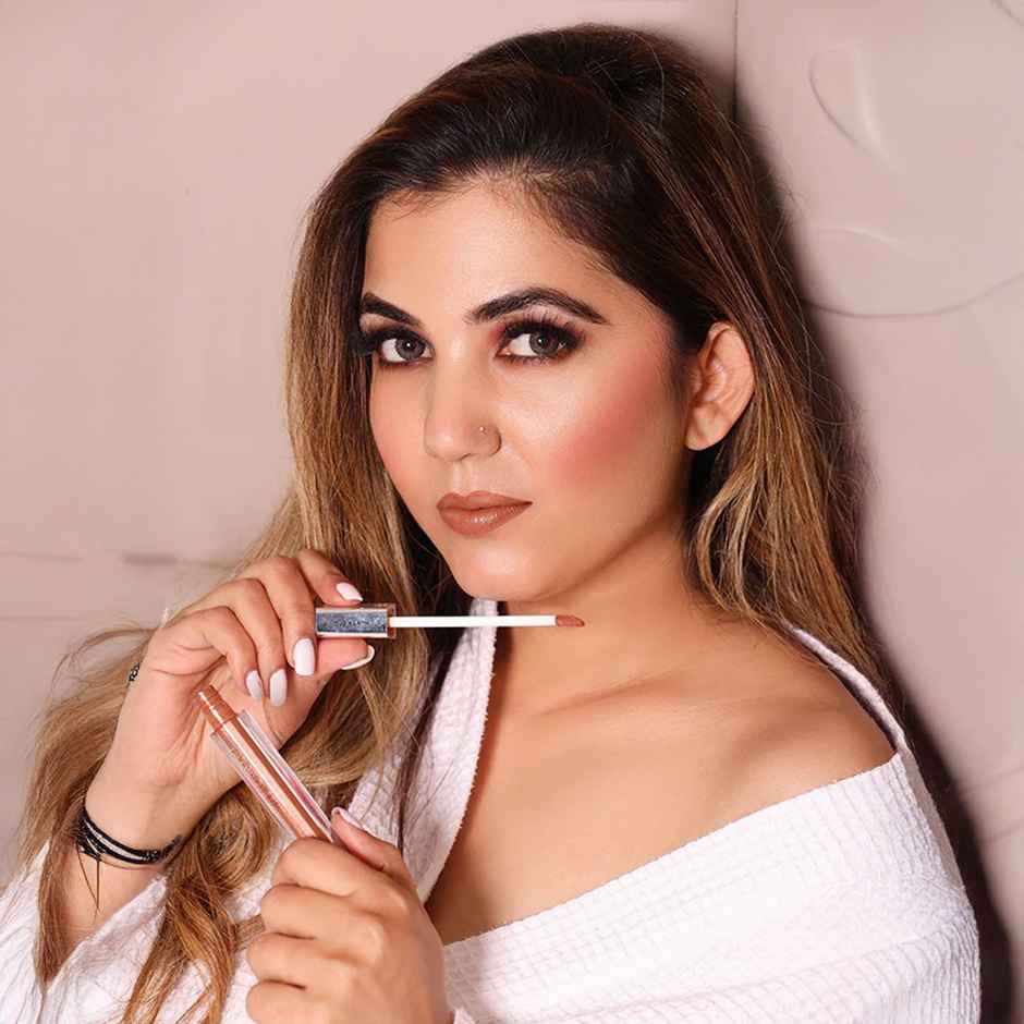 Love Earth Lip Gloss | Dreamy Night | Brown Glitter Brown Glitter