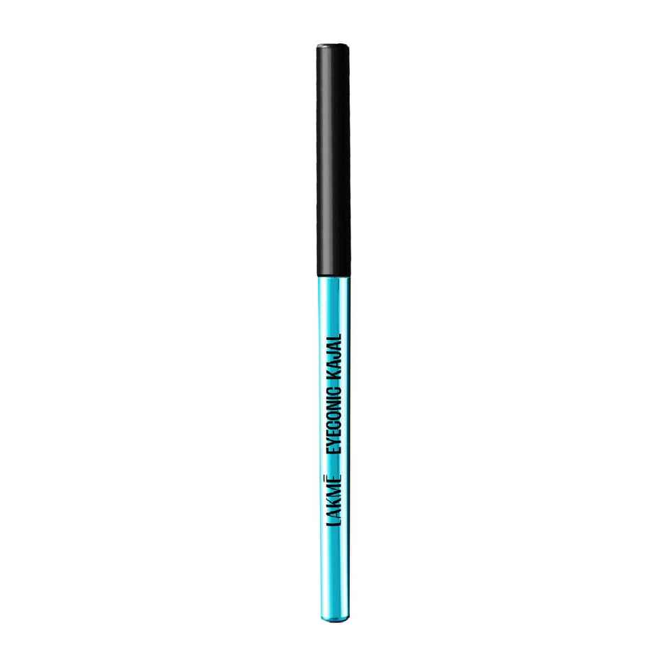 Lakme 9 to 5 Eyeconic Kajal, Smudgeproof, Waterproof, lasts upto 24 Hrs, Black