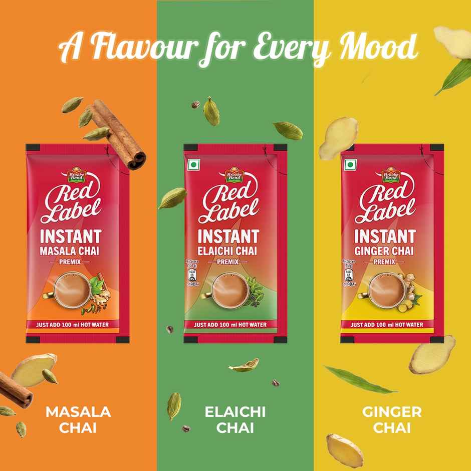 Red Label Instant Assorted Chai Premix