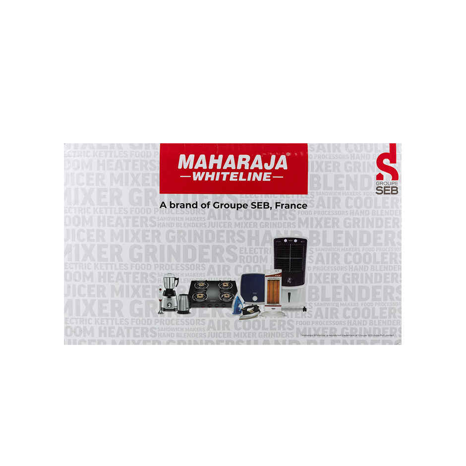 Maharaja Whiteline Smart 1..2..3 Mixer Grinder | 500 W Motor | 2 Jars - Blue