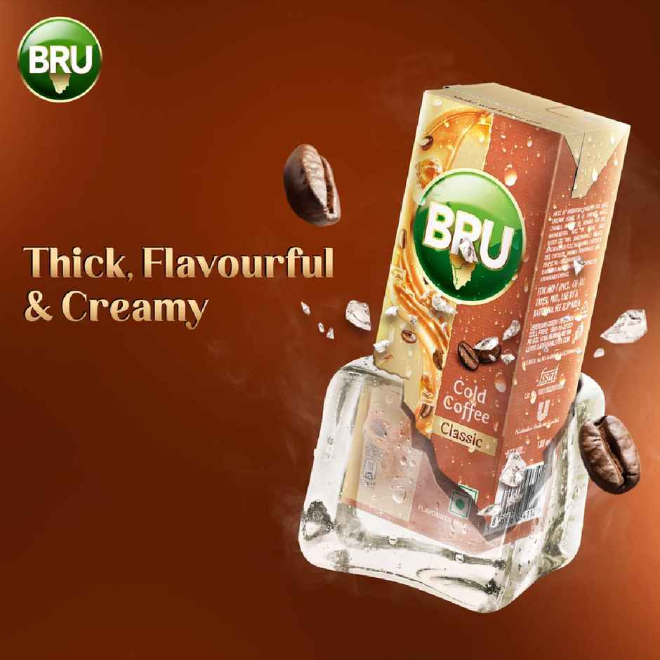 BRU Classic Cold Coffee Tetra Pack