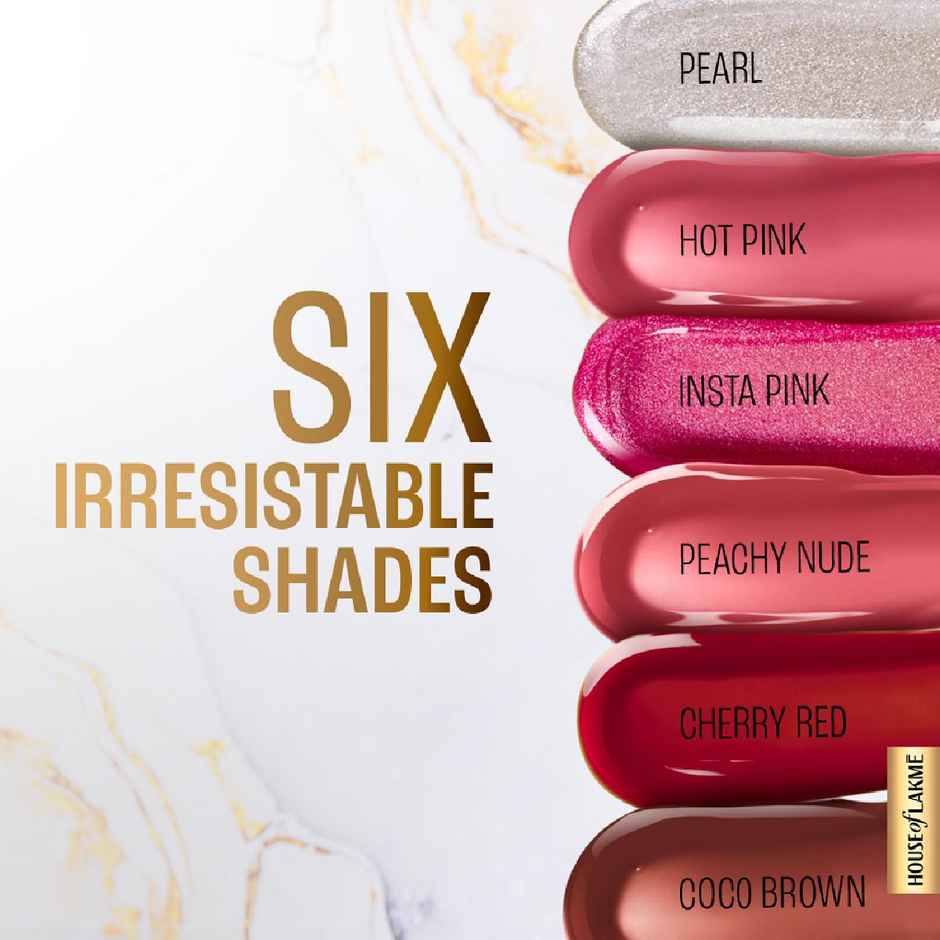 Lakme Superglowvit-C Gloss | Hotpink C6