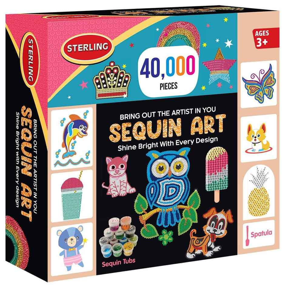 Sterling Sequin Art