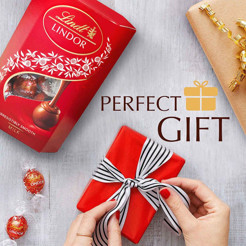 Lindt Exotic Milk Cornet Chocolate Combo