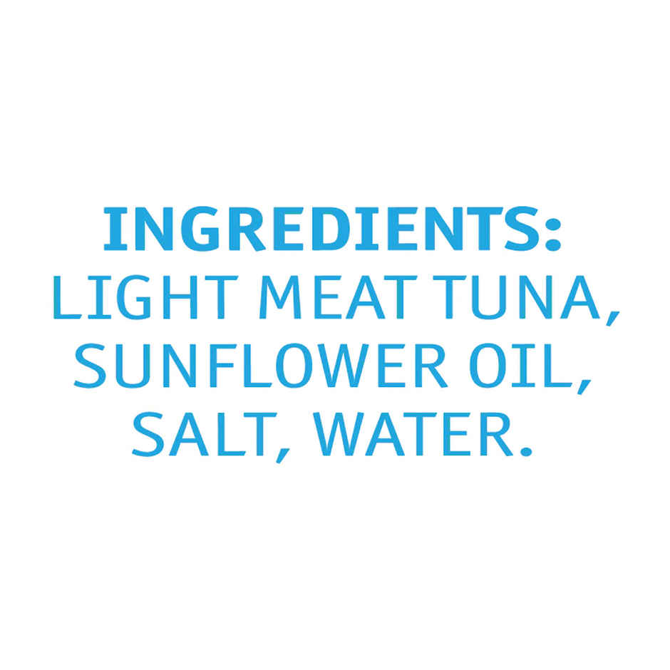 Tasty Nibbles Light Meat Tuna Flakes In Sunflower Oil Canned