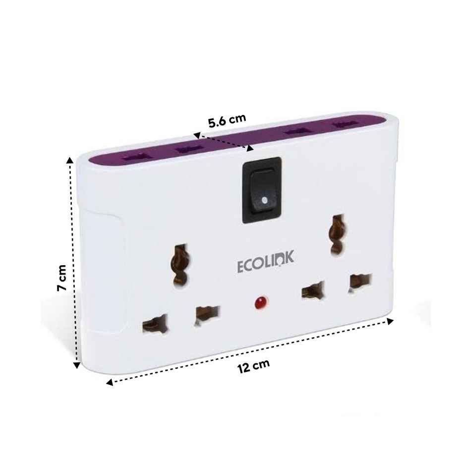 EcoLink 4 Way Multiplug 6A