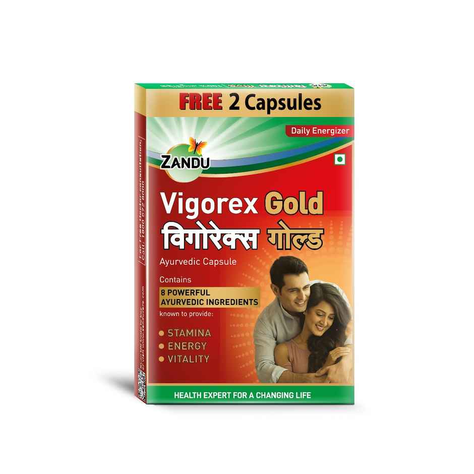 Zandu Vigorex Gold Capsule 12