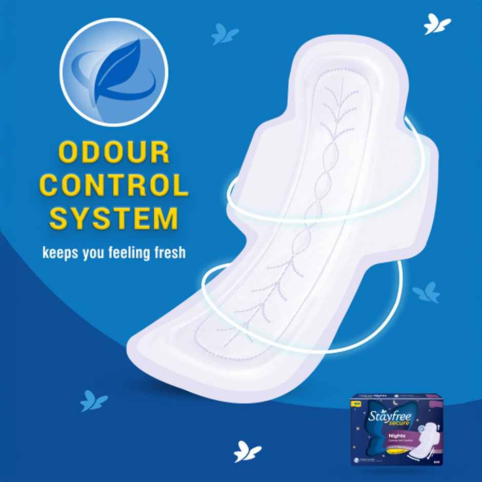 Stayfree Secure Nights XXL Sanitary Pads Combo