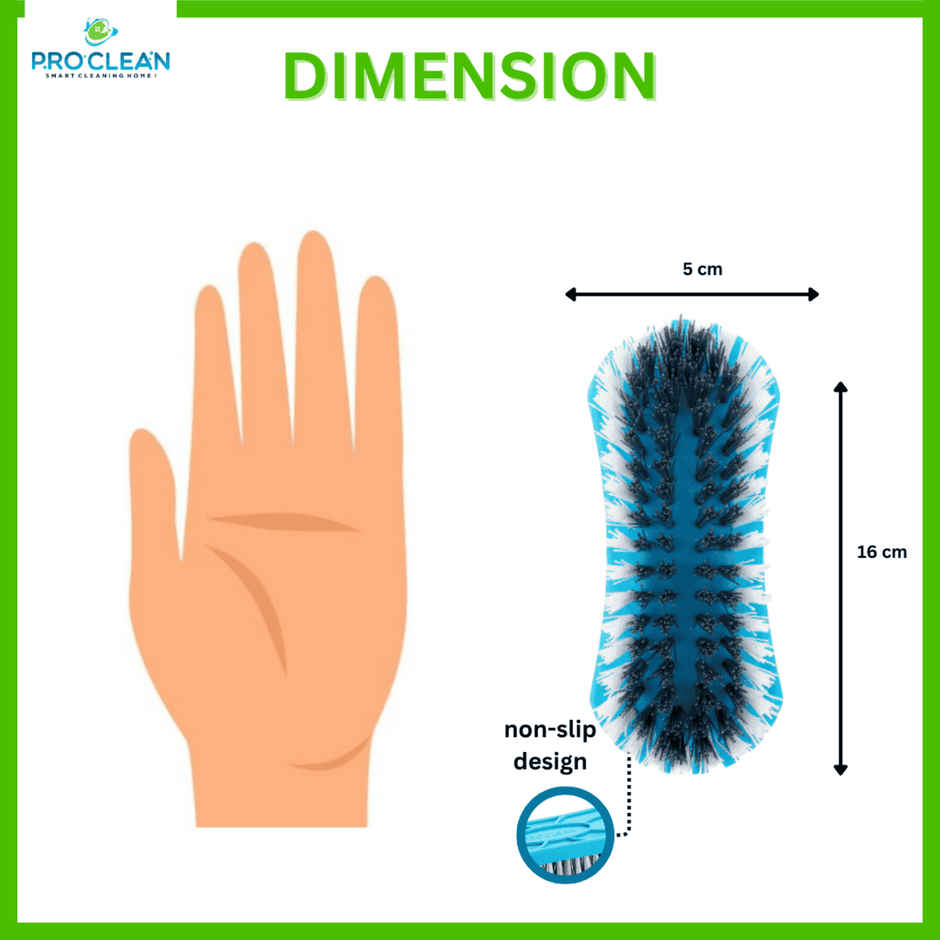 Proclean Square Cloth Brush  Combo