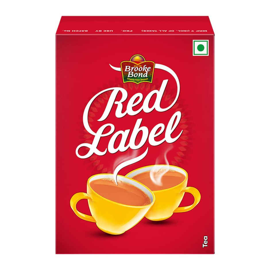 Brooke Bond Red Label Tea(250gms) & Parle-G Original Gluco Biscuits(250gms) Combo