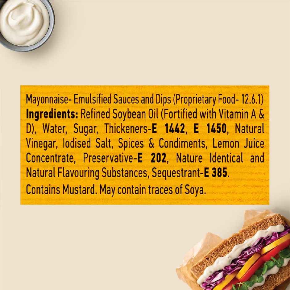 Hellmann's Eggless Mayonnaise World's No.1 Mayonnaise Brand