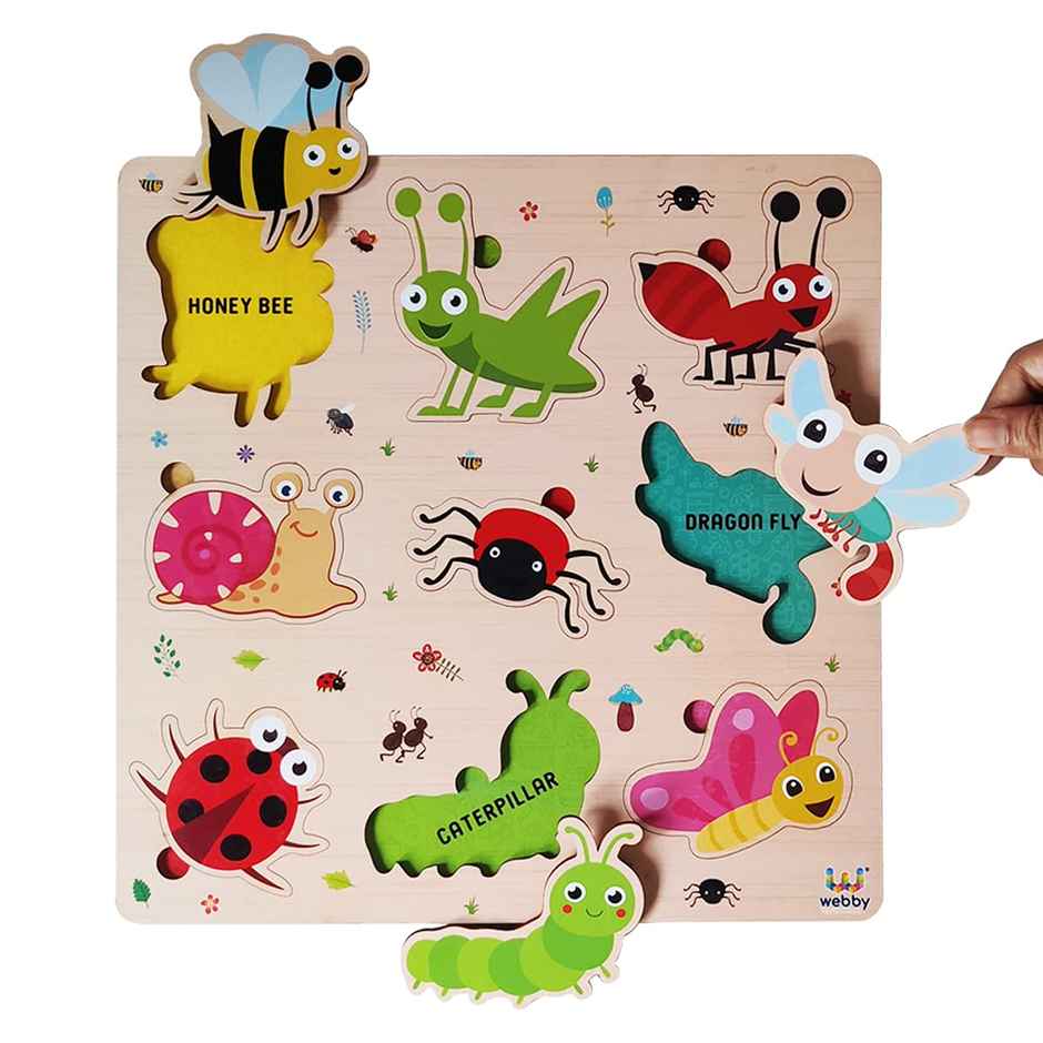Giggles Infoqubes Educational Puzzle | 12 inch x 12 inch
