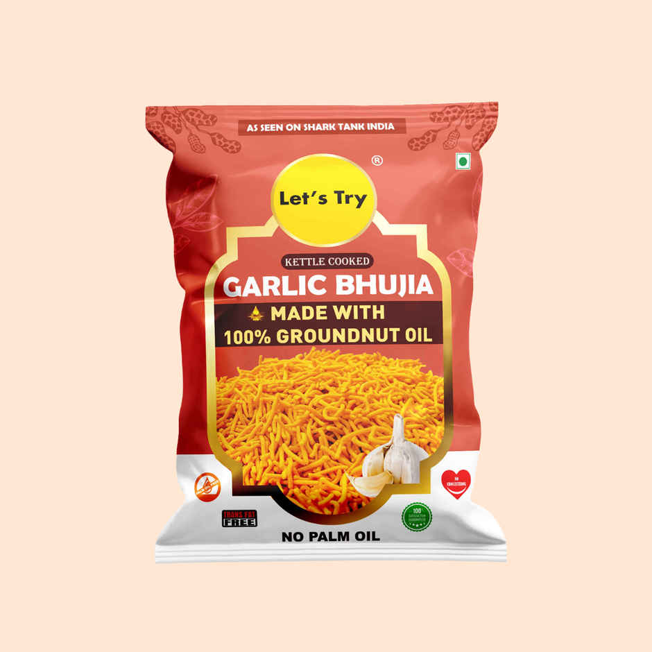 Let's Try Garlic Bhujia