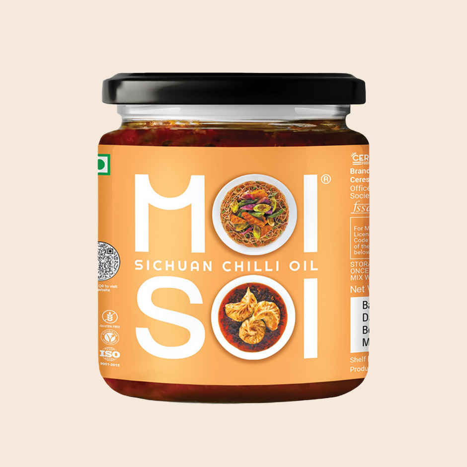 Moi Soi Sichuan Chilli Oil- For Stir Fry Marinade Spread & Dip