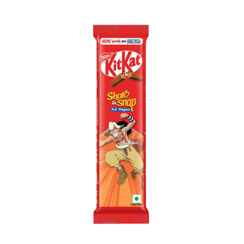 Nestle KitKat Share & Snap 2 x 3 Fingers Wafer Bar Combo