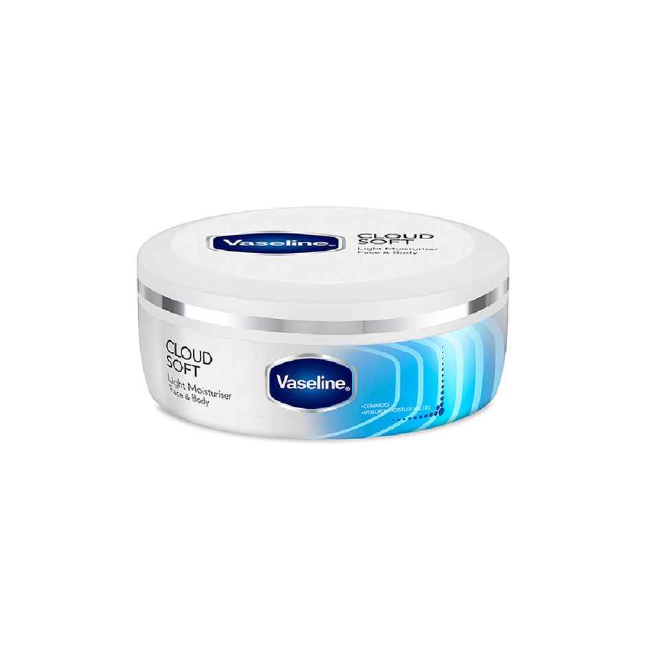 Vaseline Cloud Soft Light Moisturiser | 100 Hours Non-Sticky Hydration |Ceramides & Hyaluron