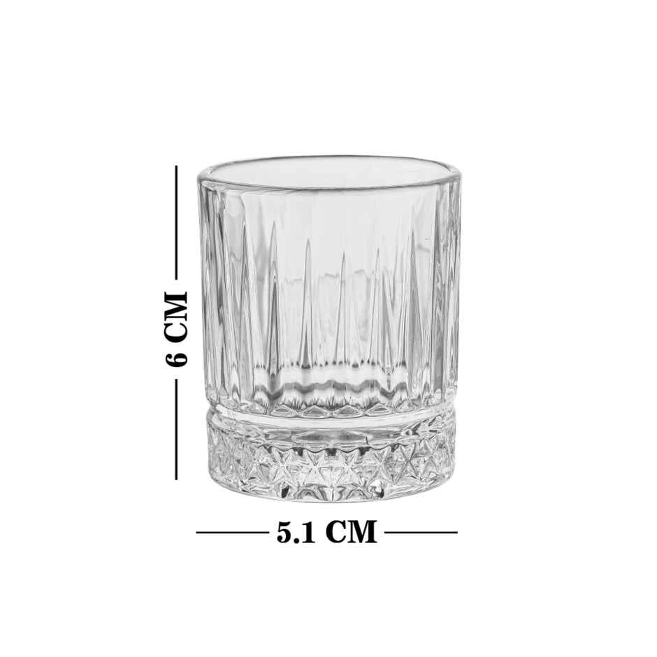 Dubai Shot Glass | 75 ml | Set of 6 | Sanjeev Kapoor