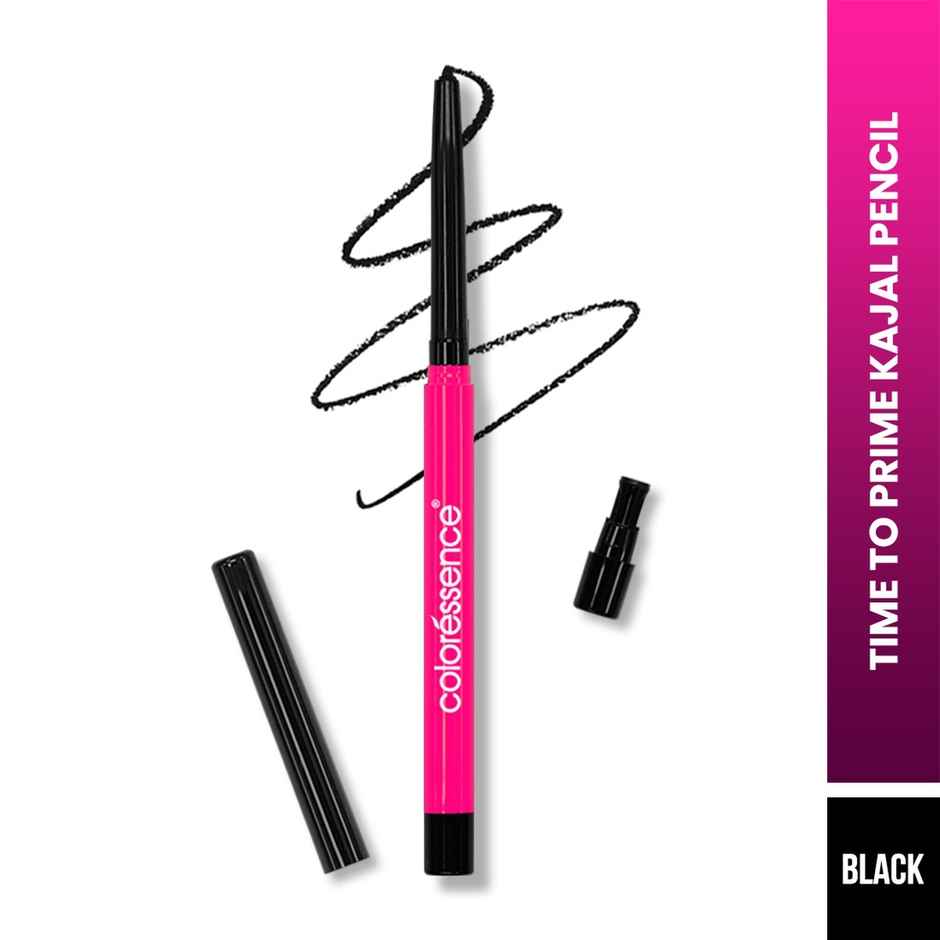 Coloressence Time to Prime Kajal Pencil - Black