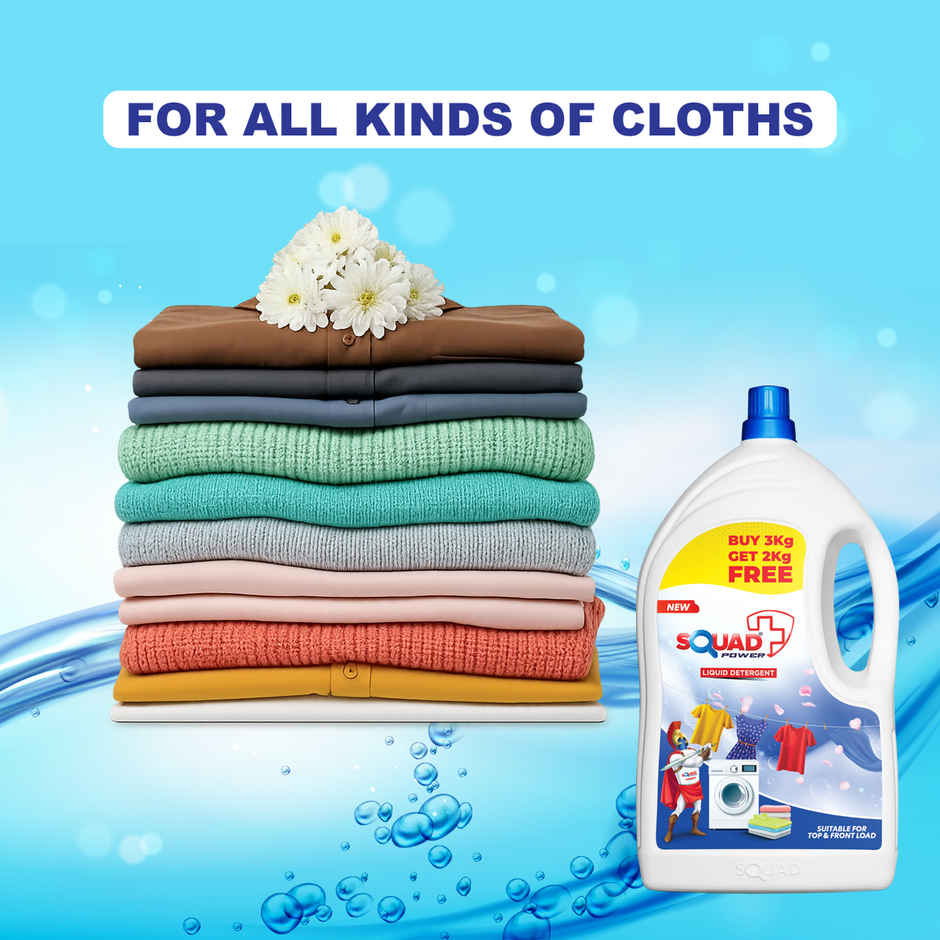SQUAD Power Liquid Detergent