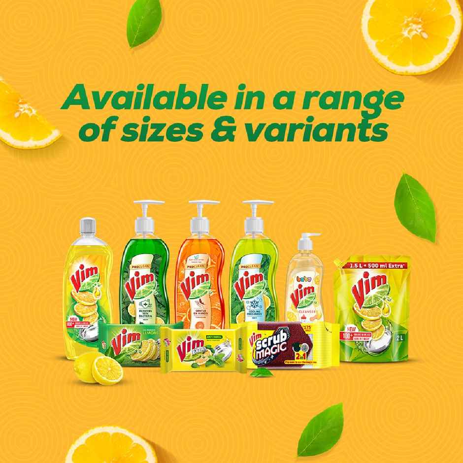 Vim Lemon Dishwash Liquid Gel