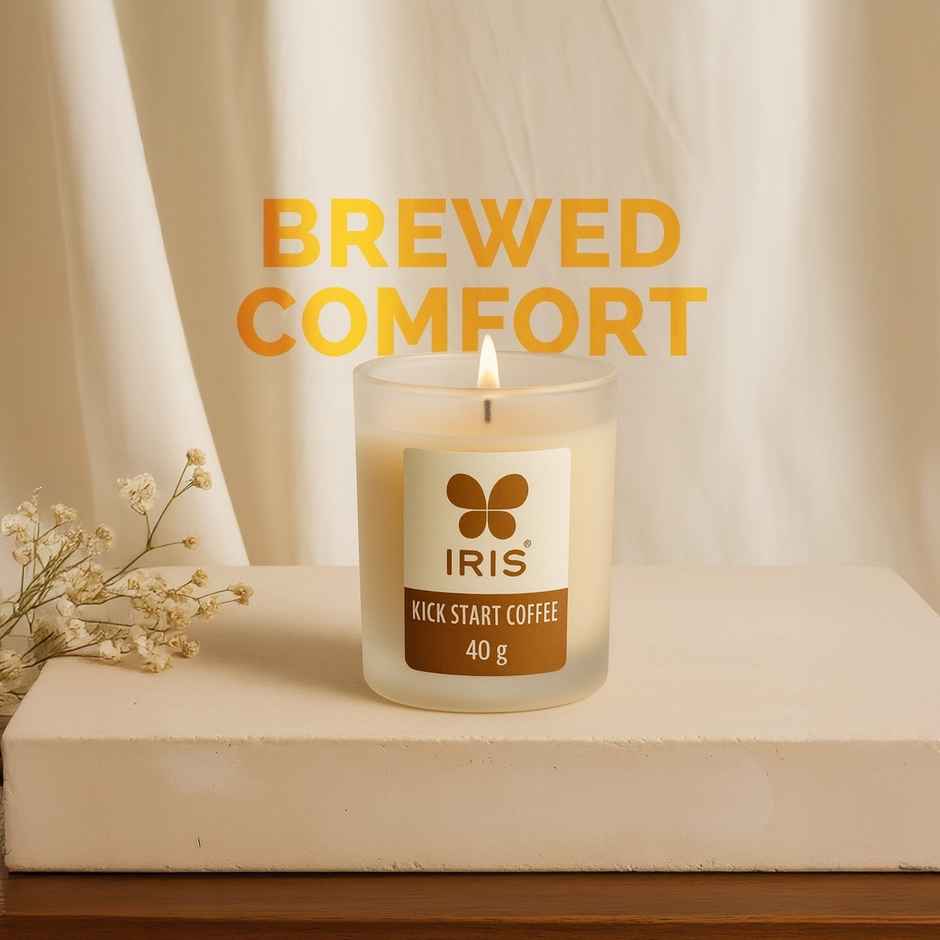 IRIS Bistro Glow Frosted Shot Glass Votive Candles Gift Box | Home Decor
