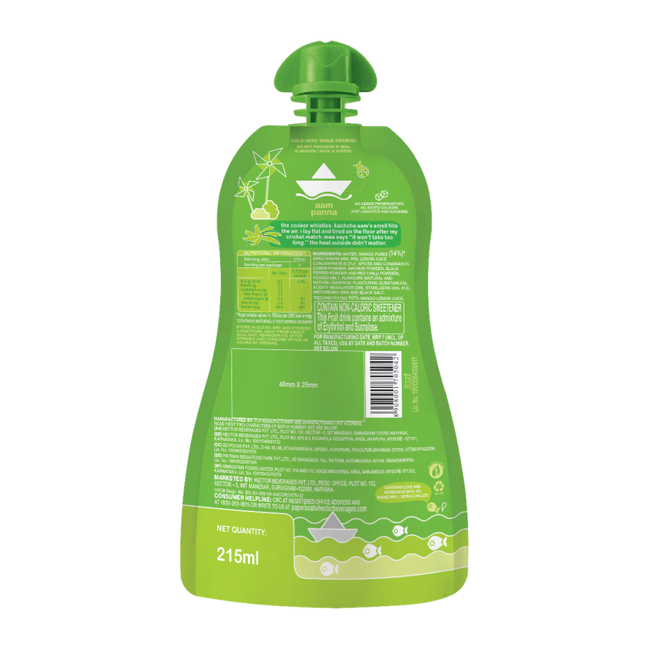 Paper Boat Aam Panna Juice