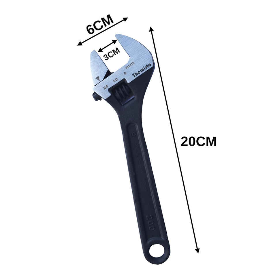 Themisto Th-T11 8 Inch Adjustable Wrench