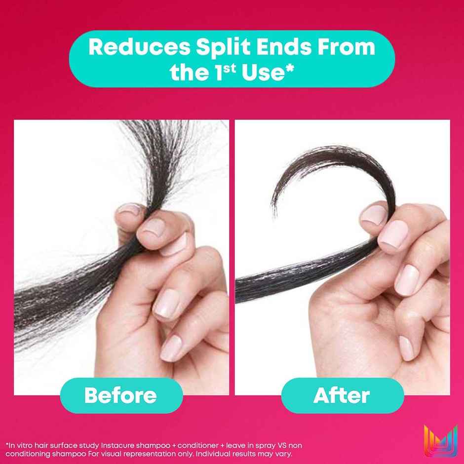 Matrix InstaCure Liquid Protein Shampoo for Damaged Hair | Reduce Split Ends, Breakage, Paraben Free