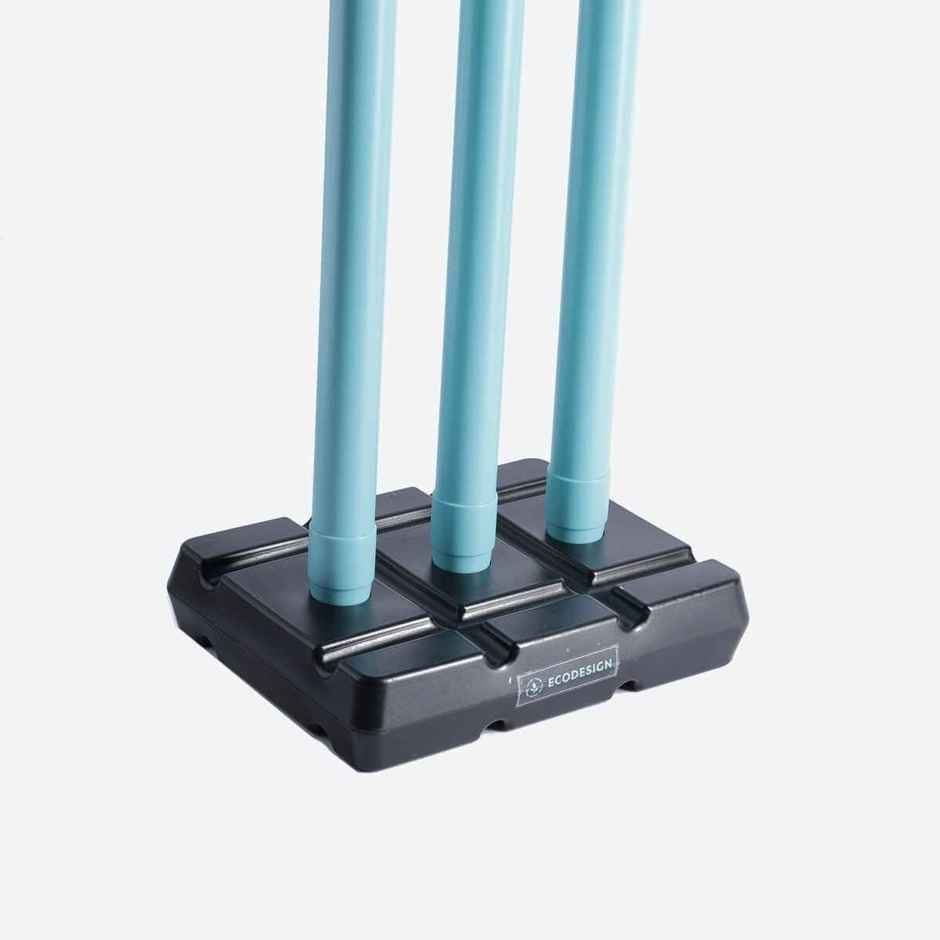 Decathlon FLX Easy Setup Plastic Stump Set | Blue