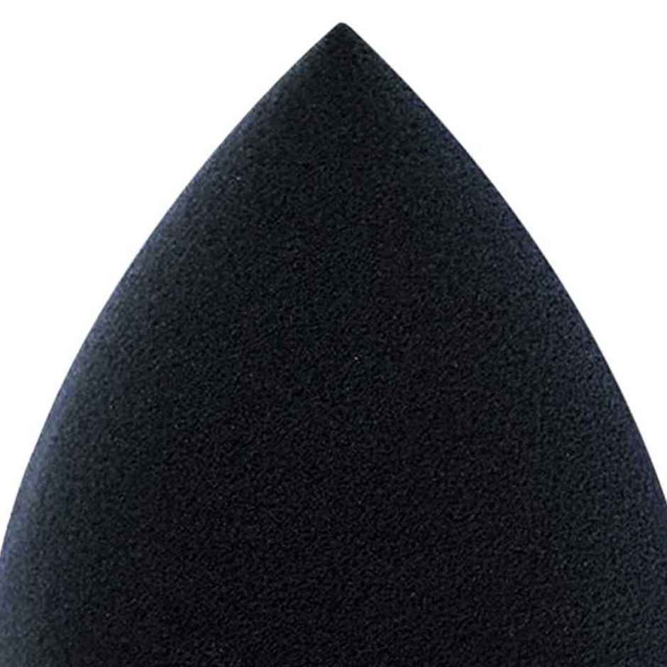 Bronson Professional Black Teardrop Super Soft Microfiber Beauty Blender Sponge Applicator Puffs