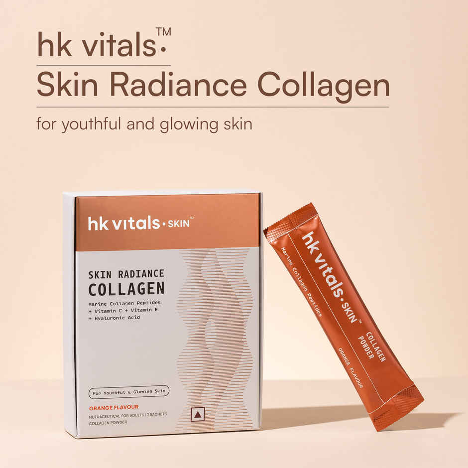 hk vitals Skin Radiance Marine Collagen Supplement Orange Pack of 7