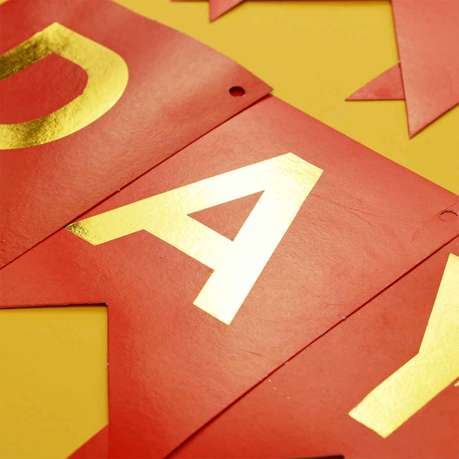 Happy Birthday Foil Banner | Propcon