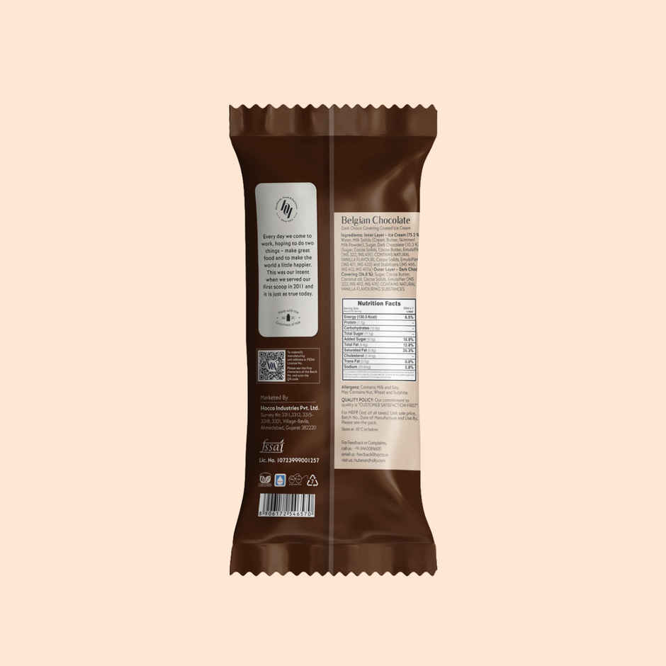 Huber & Holly Belgian Chocolate Ice Cream Stick