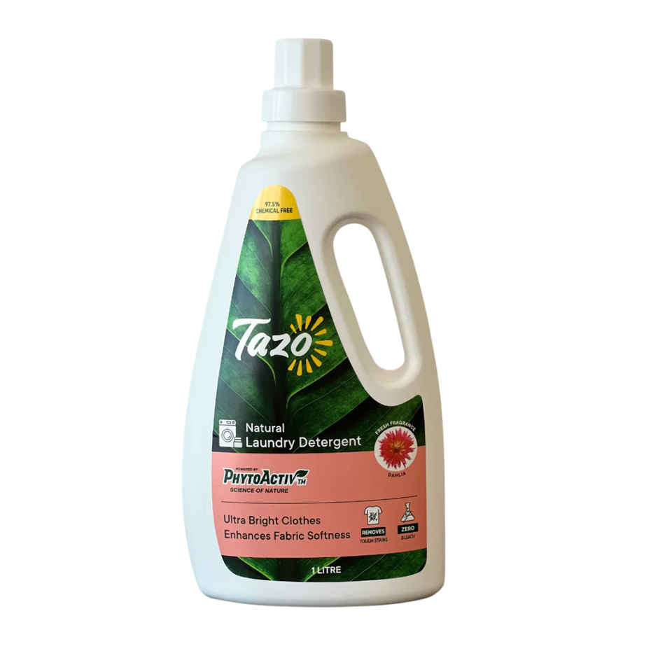 Tazo Dahlia Natural Laundry Detergent Liquid