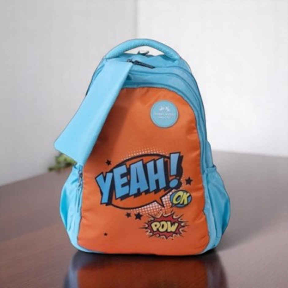 Faber Castell-School Bag- Pp1- Pow - 6Yrs + Skyblue