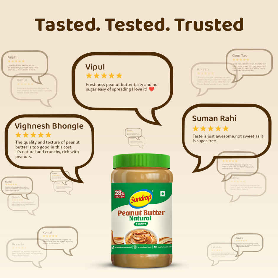 Sundrop Peanut Butter Truly Natural - Creamy