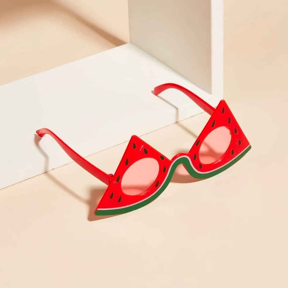 Chrome Watermelon Party Glasses - Assorted