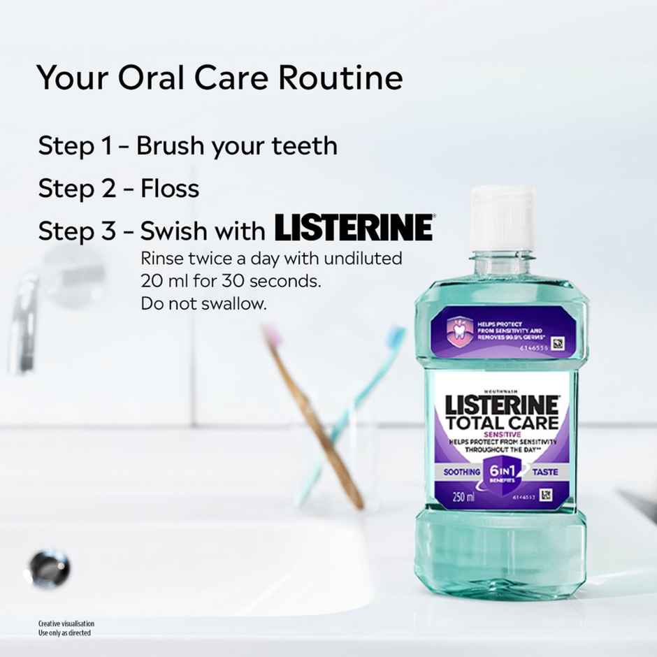 Listerine Total Care Sensitive Soothing Taste