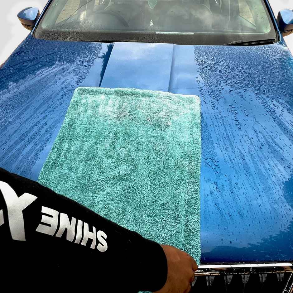 ShineXPro Microfiber Car Cleaning Cloth - 1100 GSM | 40 x 60 cm