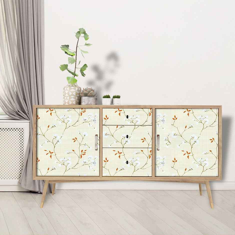 BAY6 Leafy Look Self Adhesive Wallpaper