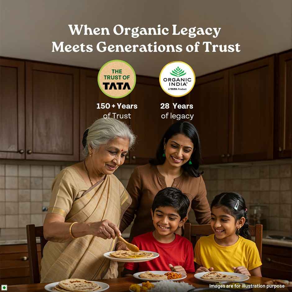 Organic India Pure Cow Ghee, Lab tested on 600+ Parameters, Certified Organic