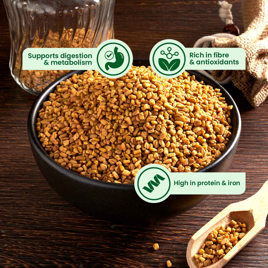 Daily Good Khus Khus (Poppy Seeds)(50gms) & Daily Good Fenugreek / Methi Seeds(100gms) Combo